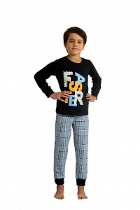 Пижама для мальчика Matilda (2-3, 4-5, 6-7, 8-9 лет) MTL-13210-2 от Wonder Cotton