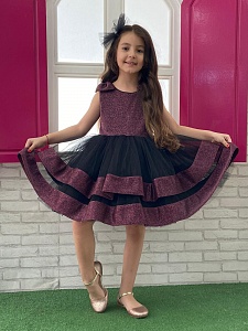 Платье для девочки Wizzy (6-7-8-9 лет) WZZ-3111 от Wonder Cotton
