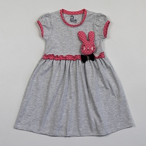Платье для девочки Baby Pink (1-2-3-4 года) PNK-5895 от Wonder Cotton