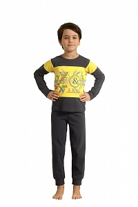 Пижама для мальчика Matilda (2-3, 4-5, 6-7, 8-9 лет) MTL-13208-2 от Wonder Cotton
