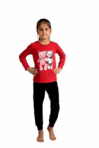 Пижама для девочки Matilda (2-3, 4-5, 6-7, 8-9 лет) MTL-13278-2 от Wonder Cotton