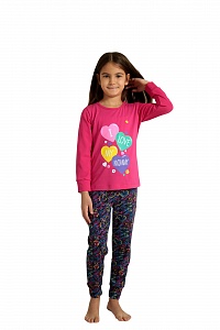 Пижама для девочки Matilda (2-3, 4-5, 6-7, 8-9 лет) MTL-13223-2 от Wonder Cotton