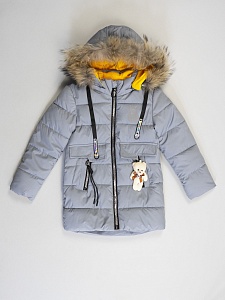 Куртка для девочки зимняя (104-110-116-122-128 см) K-11 от Wonder Cotton