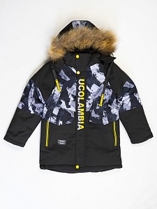 Куртка для мальчика зимняя (128-134-140-146-152 см) MA-66 от Wonder Cotton