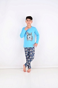 Пижама для мальчика Vitmo (7-8-9 лет) VTM-35318 от Wonder Cotton