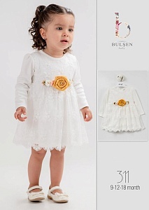 Платье для девочки Bulsen (74-80-86 см) BLS-311 от Wonder Cotton