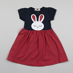 Платье для девочки Poppins girls (2-3-4-5 лет) PPN-7078 от Wonder Cotton