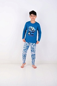 Пижама для мальчика Vitmo (13-14-15 лет) VTM-35608 от Wonder Cotton
