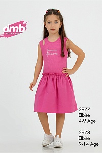 Платье для девочки DMB (104-110-116-122-128 см) DMB-2977 от Wonder Cotton