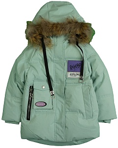 Куртка зимняя для девочки (116-122-128-134-140 см) RT-2301 от Wonder Cotton
