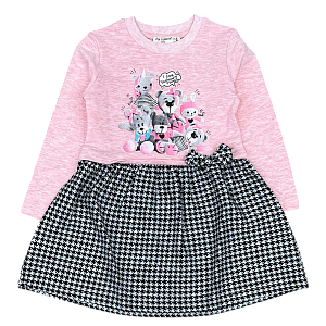 Платье для девочки Pop Fashion (98-104-110-116-128 см) PFN-7337 от Wonder Cotton