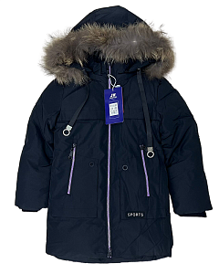Куртка зимняя для девочки (116-122-128-134-140 см) RT-2310 от Wonder Cotton
