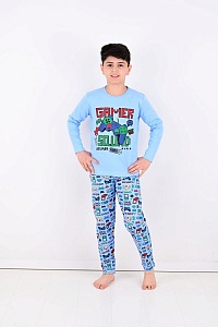 Пижама для мальчика Vitmo (7-8-9 лет) VTM-32621 от Wonder Cotton