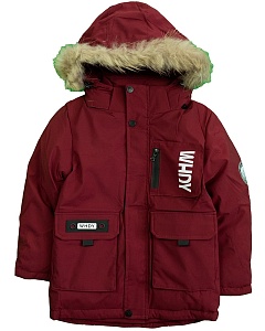 Куртка зимняя для мальчика (104-110-116-122-128 см) A-2605 от Wonder Cotton