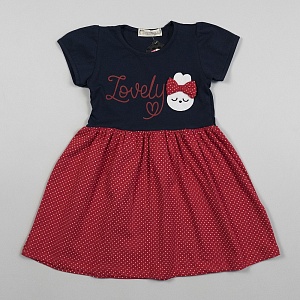 Платье для девочки Poppins girls (2-3-4-5 лет) PPN-7079 от Wonder Cotton