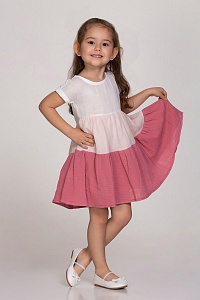 Платье для девочки Smile (2-3-4-5 лет) SML-9068 от Wonder Cotton